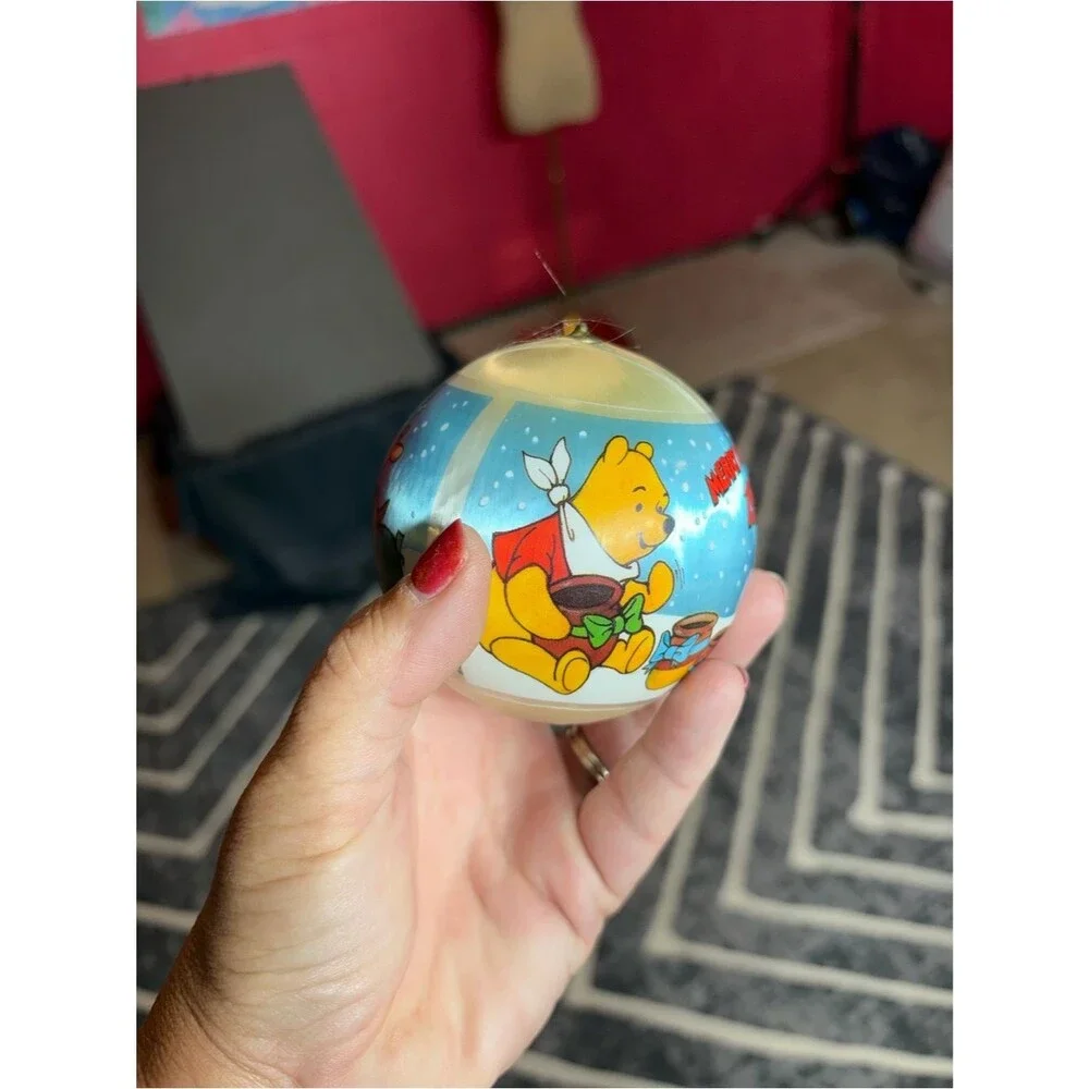 Vintage 1979 Disney Winnie the Pooh Christmas Ornament Merry Christmas Piglet